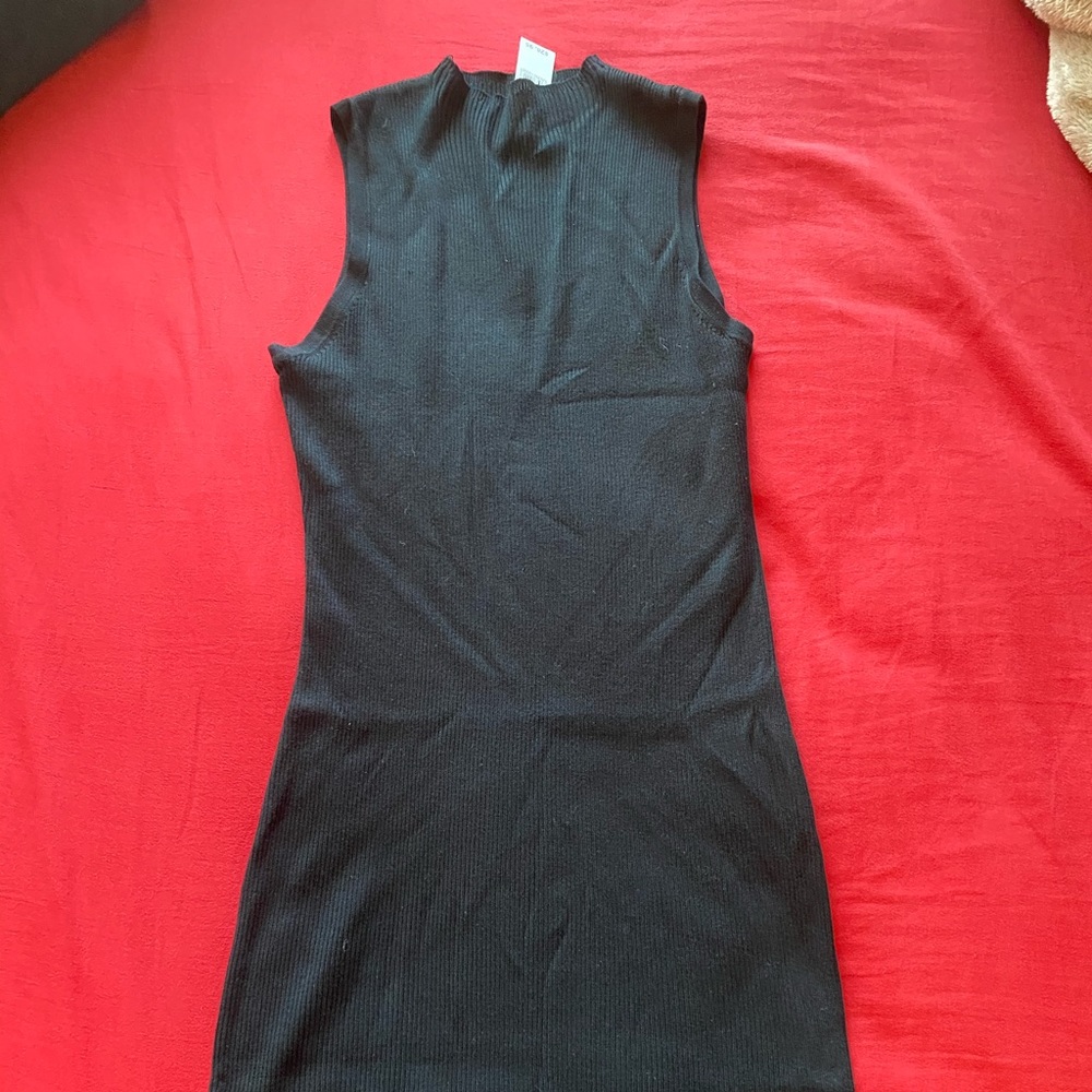 Knitted body con dress